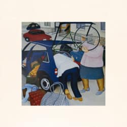 Packing the Car Mounted Print