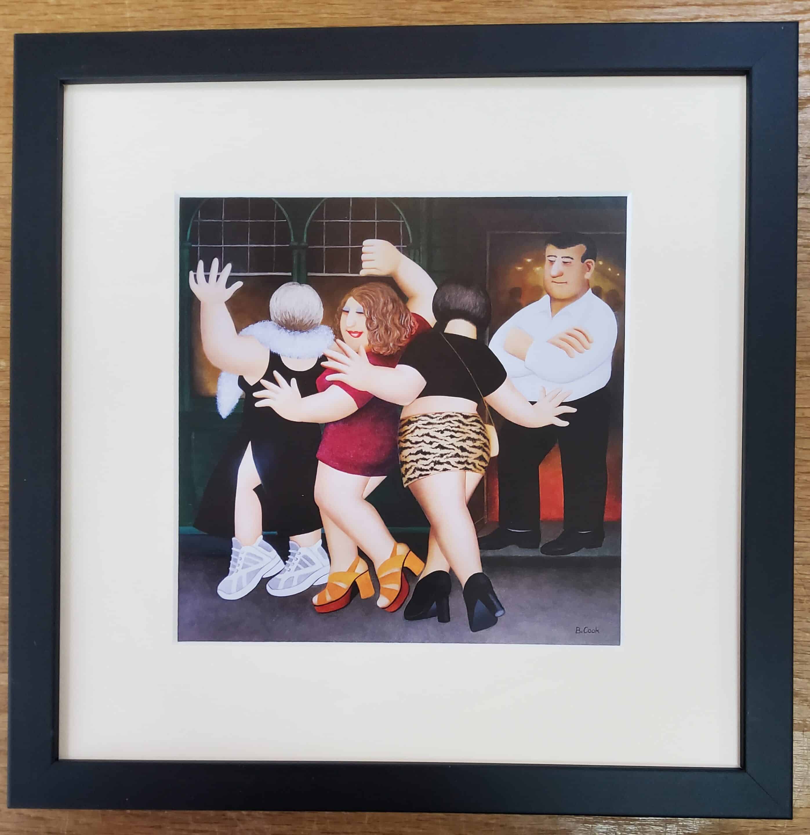 Beryl Cook "End of Term" Framed Print